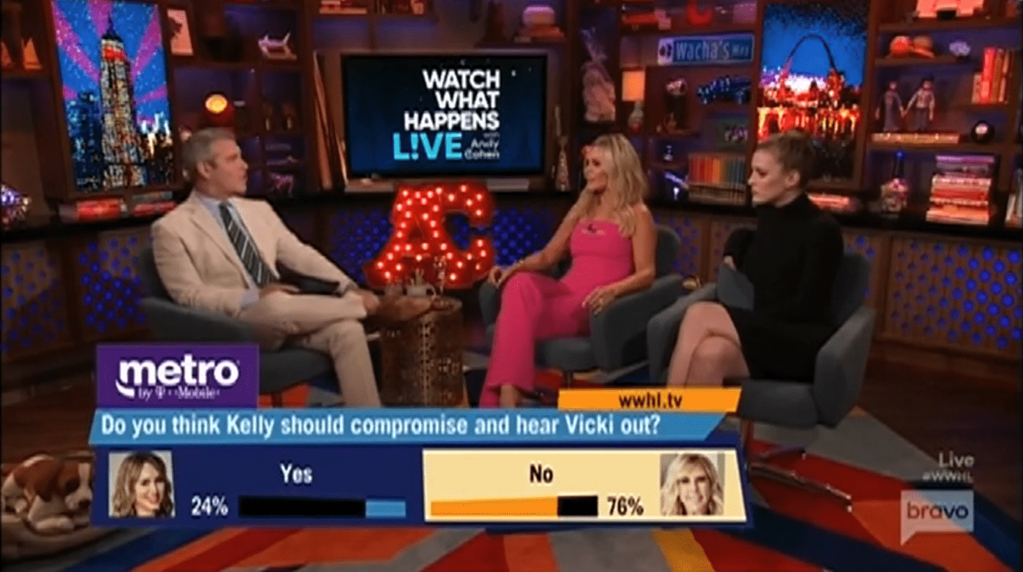 Watch What Happens Live: National T-Mobile Metro Sponsorship